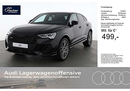 Audi Q3 Sportback 40 TFSI quattro S line LP: 68.310,-