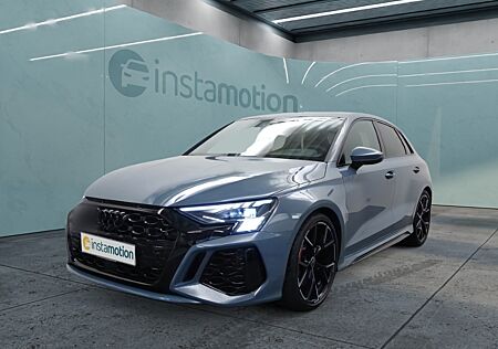 Audi RS3 Sportback 280KM H MATRIX S-SITZE B&O HEAD-UP UMGEBUNGSKAMERA ACC NAVI LEDER PDC 19 CONNECT DAB 5-J-GA