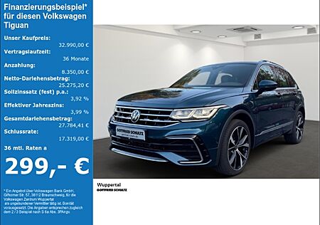 VW Tiguan 1.4 e-TSI R-Line DSG LED NAVI AHK PANO KAMERA SHZ PDC LM