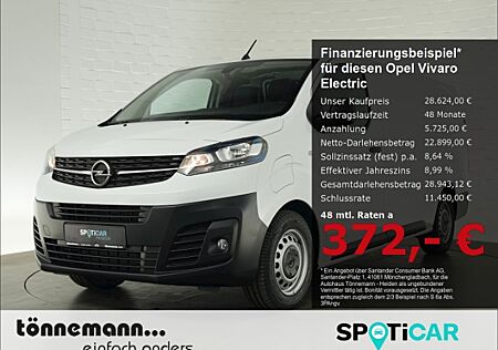 Opel Vivaro Electric e C CARGO L 75kWH+NAVI+PARKPILOT+SCHIEBETÜR RECHTS+BEIFAHRER-DOPPELSITZBANK+KLIMAANLAGE