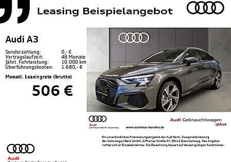 Audi A3 Lim. 40 TFSI qu. S line S tr. *PANO*B&O*NAV+*