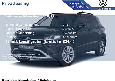 VW T-Cross GOAL 1.0 TSI OPF DSG