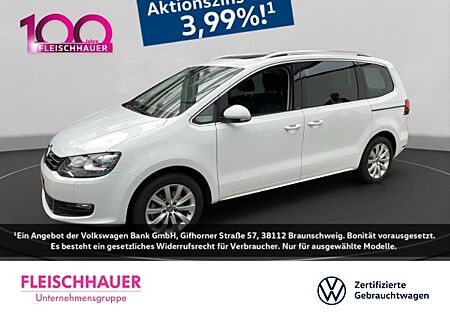 VW Sharan 1.4 TSI DSG 7-Sitzer AHK Pano Navi Soundsystem Dynaudio Bi-Xenon