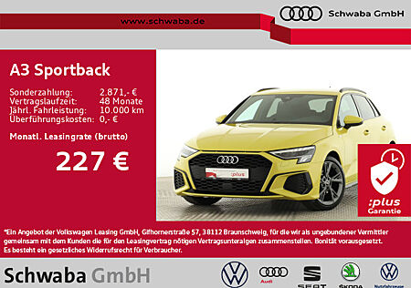 Audi A3 Sportback 35TFSI 2x S line*LED*VIRTUAL*8-fach