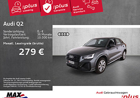 Audi Q2 35 TFSI S LINE +LED+AHK+KAMERA+LEDER+VC+NAVI+