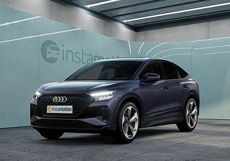 Audi Q4 e-tron Q4 55 Sportback qu Optikpaket schwarz