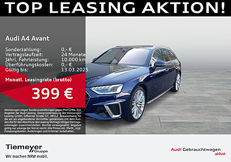 Audi A4 Avant 40 TDI Q 2x S LINE LM19 MATRIX HuD ASSIST