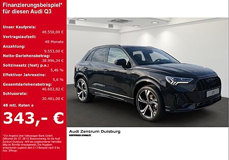 Audi Q3 S line 35 TFSI AD Panorama Navi digitales Soundsystem LED Blendfreies Fernl. sofort verfügbar!