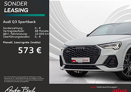 Audi Q3 Sportback S line 45TFSI qu. Stronic Matrix SONOS ACC