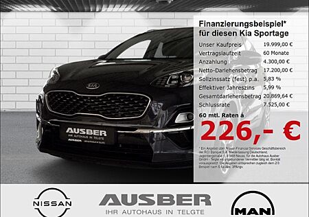 Kia Sportage Spirit 4WD 1.6CRDi Leder Automatik PANO NAVI AVM Sitzlüftung u. -heizung el. Heckklappe