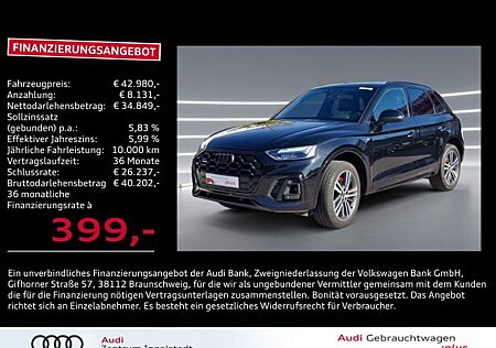 Audi Q5 S line 40 TDI qu 2x AHK ACC 20" Optik-schw.+