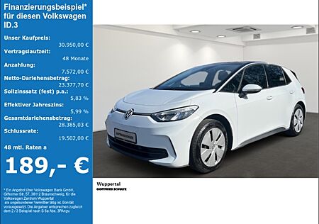 VW ID.3 Pro 150 kW LED NAVI KAMERA SHZ PDC ZV