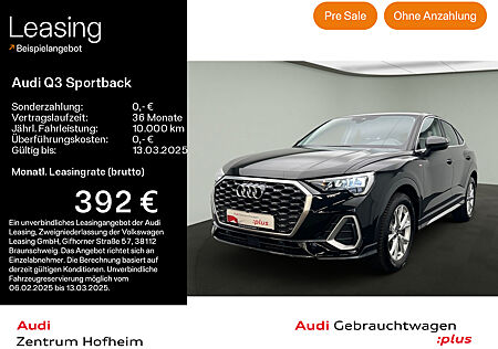 Audi Q3 Sportback 35 TFSI S line S tro*LED*Virtual*Navi+*Kamera*ACC*