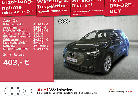 Audi Q4 e-tron Q4 Gar 2028