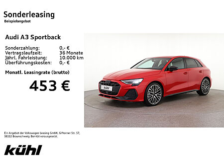 Audi A3 Sportback S line 35 TFSI S tronic 19' Matrix ASI Optik schwarz plus Sonos