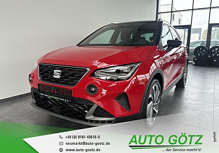 Seat Arona FR DSG 5-Jah Garantie AHK-Vorb.*Navi*DAB*VZE*LED*ACC*SmartLink*DigiCockpit*Kamera*ParkAssist*Kessy*BlindSpot*Freispr.*Sitzheiz*PDC*vo+hi*Alu*LichtAssist*SpurAssist*Connect*Sunset*ZV-Funk*4xEFH*Ladeboden*RÃckbank geteilt*Nebel*Armlehne