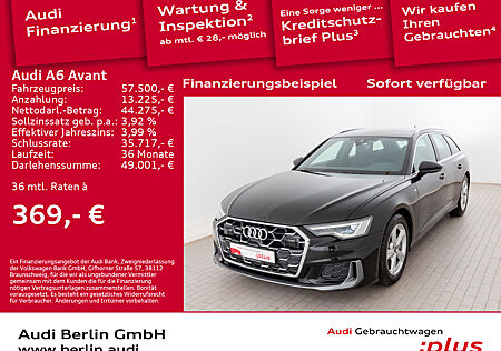 Audi A6 Avant Design S line 45 TFSI qu.S tr. AHK PANO