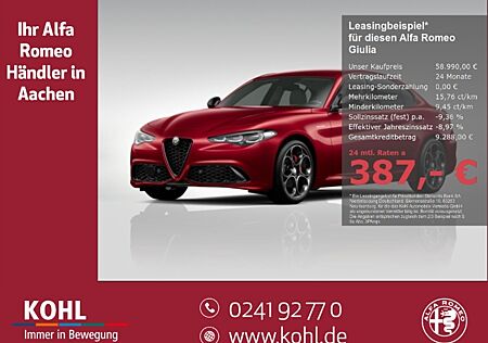 Alfa Romeo Giulia Veloce Q4 2.0 Turbo 16V 280PS Keyless PDCv+h