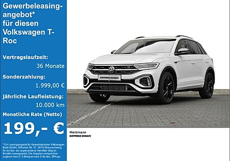 VW T-Roc R-Line 1.5 TSI DSG Black Paket Rear View