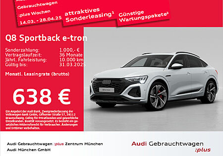 Audi Q8 Sportback e-tron 55 qu. S line Pano/HuD/Matrix/AHK