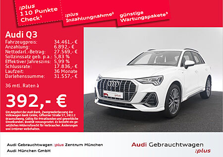 Audi Q3 35 TFSI S tronic 2x S line Matrix/B&O/Navi+