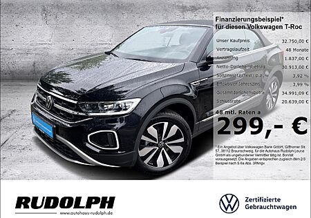 VW T-Roc Cabriolet Move 1.5 TSI DSG LED SHZ ACC LenkradHZG Navi AHK