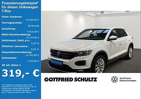 VW T-Roc SPORT TSI AHK LED NAVI SITZHZG CONNECT