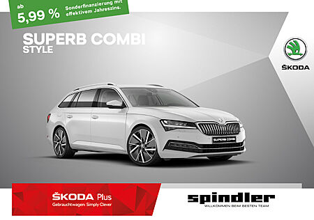 Skoda Superb Combi Style 2.0 TDI DSG / Navi, AHK, 360°