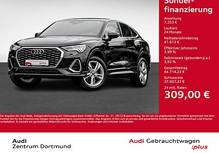 Audi Q3 Sportback 45 HYBRID S LINE CAM LM19 MATRIXLED