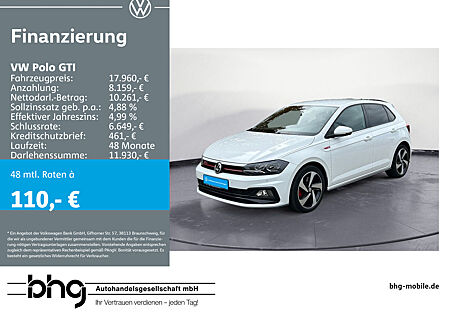 VW Polo GTI 2,0 TSI OPF DSG Klima Radio Navi