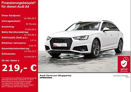 Audi A4 Avant 40 TFSI S-LINE LEDER KAMERA LED SHZ Sport