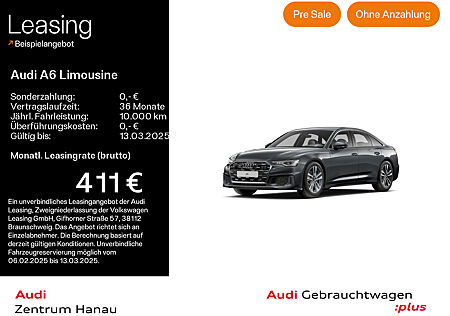 Audi A6 Limousine 45 TFSI quattro S-LINE*MATRIX*LEDER*KAMERA*PDC*SHZ*