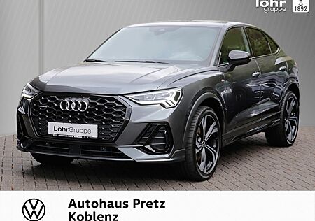 Audi Q3 Sportback 40 TFSI quattro S tronic S line AHK, RFK, Keyless, B&O, MMI Plus, 20"Alu.,