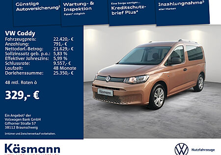 VW Caddy 1.5 TSI KAM SHZ BLUETOOTH