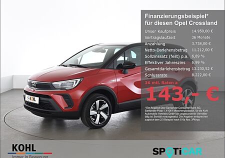 Opel Crossland Edition 1.2 Turbo Start-Stop LED Tempomat Sitzheizung BT