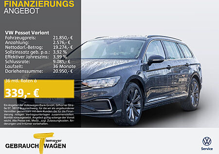 VW Passat Variant GTE LM18 LEDER AHK ERGO-COMF ACC