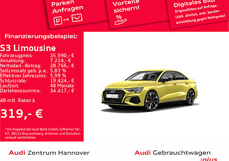 Audi S3 Limousine 2.0 TFSI quattro Matrix Leder virtual Navi