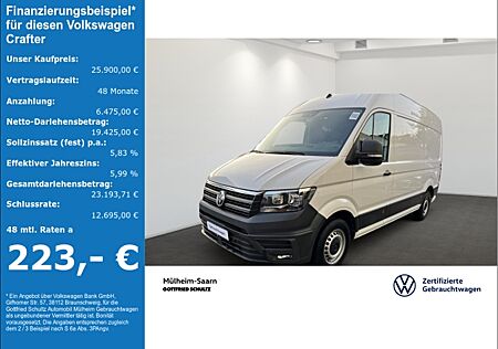 VW Crafter 35 Kasten MR MHD 2.0 TDI Navi Kamera Heckflügeltüren Klima