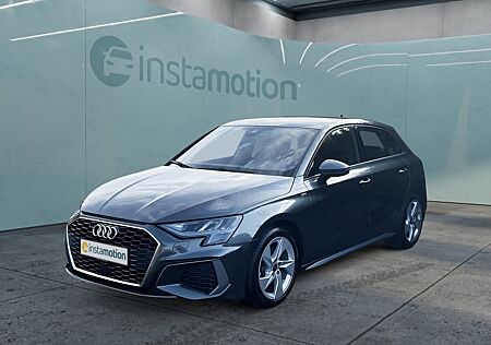 Audi A3 Sportback 30TDI --S-Line--VirtualC+Navi+BT+PDC+Stzhzg+