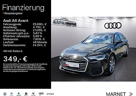 Audi A6 Avant design 50 TDI quattro*S line*Einparkhilfe*Navi HeadUp*Rückfahrkamera*