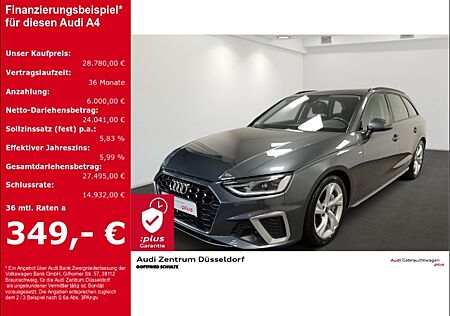 Audi A4 Avant S line 40 TFSI PANO PDC MMI LED