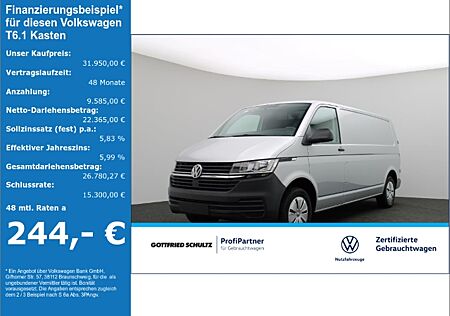 VW T6 .1 Kasten LR 2.0 TDI Klima Sitzheizung Parkpilot