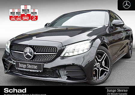 Mercedes-Benz C 220 d Coupé +AMG+NAVI+LED+SHZ+KAM+APPLE+NIGHT+