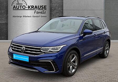 VW Tiguan R-Line Sportpaket AHK-klappbar Navi digitales Cockpit