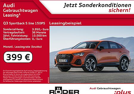 Audi Q3 Sportback 35 TFSI S line GW:plus Aktion