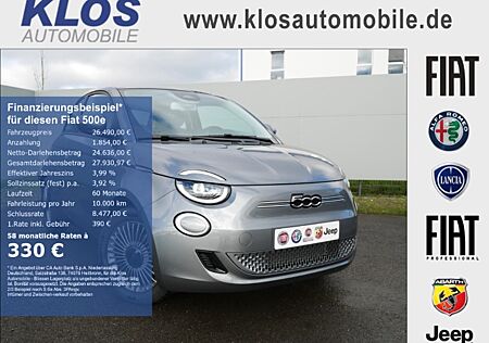 Fiat 500E ICON 42kWh GLASDACH MAGICEYE WINTER PARK KOMFORT NAVI ALU