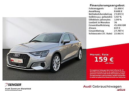 Audi A3 Sportback Advanced 30 TFSI MMI LED Sitzhzg.