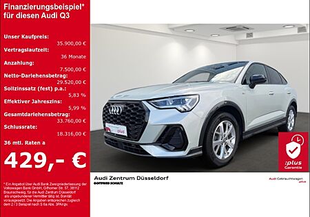 Audi Q3 Sportback 35 TFSI S line PANO AHK VIRTUAL LANE