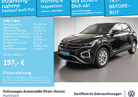 VW T-Roc 2.0 TDI 4MOTION Style Gar.2028 Navi LED-Plus ACC uvm