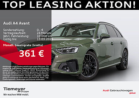 Audi A4 Avant 30 TDI S LINE OPTIKPKT AHK eKLAPPE